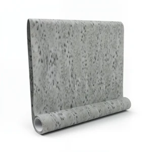 Italian Wallpaper Patterned Design 10mx0.70m, Gray Color, Model 14067