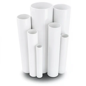 مواسير UPVC ضغط 6 بار قطر خارجي 40 مم سمك 1.8 مم لون أبيض