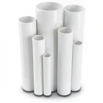 مواسير UPVC ضغط 6 بار قطر خارجي 50 مم سمك 1.8 مم لون أبيض