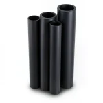 أنابيب HDPE PE 100 ضغط 20 بار قطر خارجي 710 مم سمك 79.3 مم لون أسود