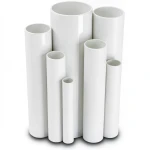 مواسير UPVC ضغط 6 بار قطر خارجي 63 مم سمك 1.9 مم لون أبيض