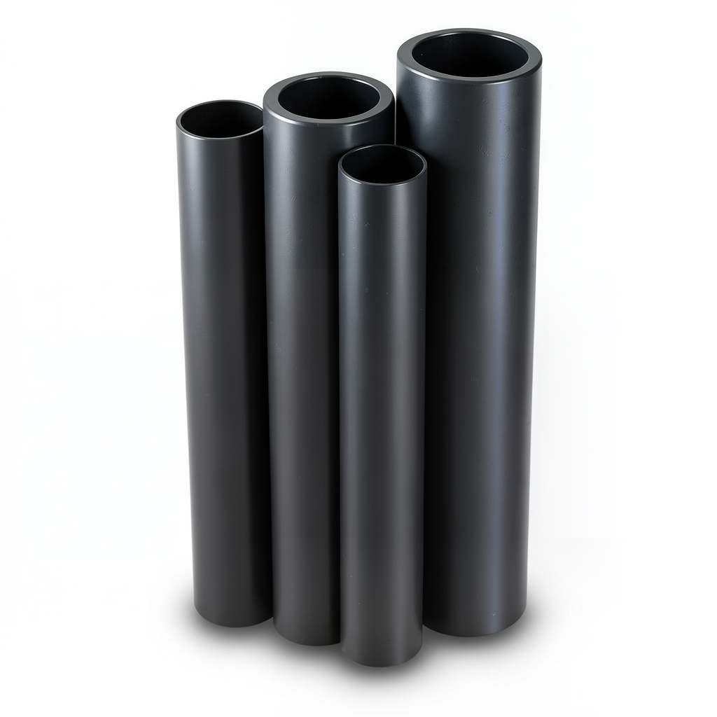 أنابيب HDPE الراجحي PE 80 ضغط 16 بار قطر خارجي 800 مم سمك 89.3 مم لون اسود