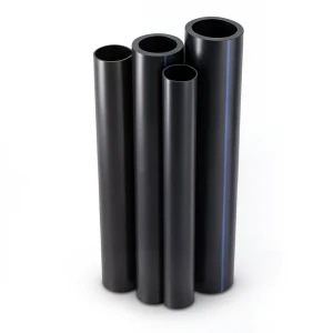 أنابيب HDPE PE 100 ضغط 20 بار قطر 800 مم سمك 89.3 مم لون أسود