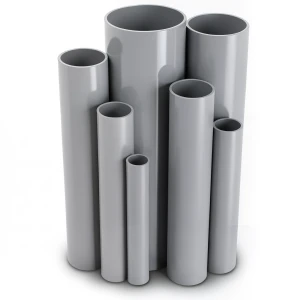 UPVC Pipes 16 Bar Pressure 20 mm Diameter 1.5 mm Thickness Gray
