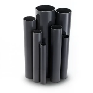 UPVC Pipes Pressure 15 Bar Outside Diameter 48.4 mm Thickness 3.7 mm Black