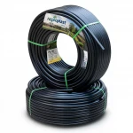 أنابيب HDPE نيبروبلاست PE 80 ضغط 3.2 بار قطر خارجي 110 مم سمك 2.7 مم لون اسود