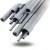 UPVC Pipes Al-Rajhi Nominal Pressure 2 Bar  450 mm Thickness 3.6 mm Gray Colour