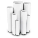 مواسير UPVC ضغط اسمي 25 بار قطر خارجي 48.1 مم سمك 5.1 مم لون أبيض