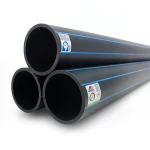 Neproplast HDPE Pipes PE 100 Pressure 12.5 Bar Outside Diameter 225 mm Thickness 16.6 mm Black | NEPROPLAST