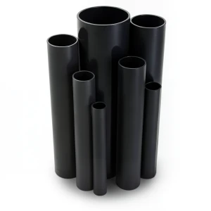 مواسير UPVC ضغط 25 بار قطر خارجي 48.1 مم سمك 5.1 مم لون اسود