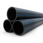 HDPE Pipes PE 100 Pressure 12.5 Bar Diameter 250 mm Thickness 18.4 mm Black | NEPROPLAST