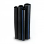 مواسير HDPE نيبروبلاست PE 100 ضغط 4 بار قطر خارجي 225 مم سمك 5.5 مم لون اسود