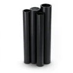 أنابيب HDPE لإمداد المياه PE 80 ضغط 16 بار قطر خارجي 560 مم سمك 62.5 مم لون أسود