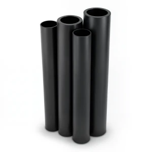 HDPE Pipes PE 100 Pressure 20 Bar Outside Diameter 560 mm Thickness 62.5 mm Black