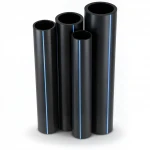 مواسير HDPE نيبروبلاست PE 80 ضغط 3.2 بار قطر خارجي 630 مم سمك 15.4  مم لون اسود