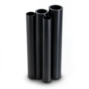مواسير HDPE PE 80 ضغط 16 بار قطر خارجي 630 مم سمك 70.3 مم لون أسود