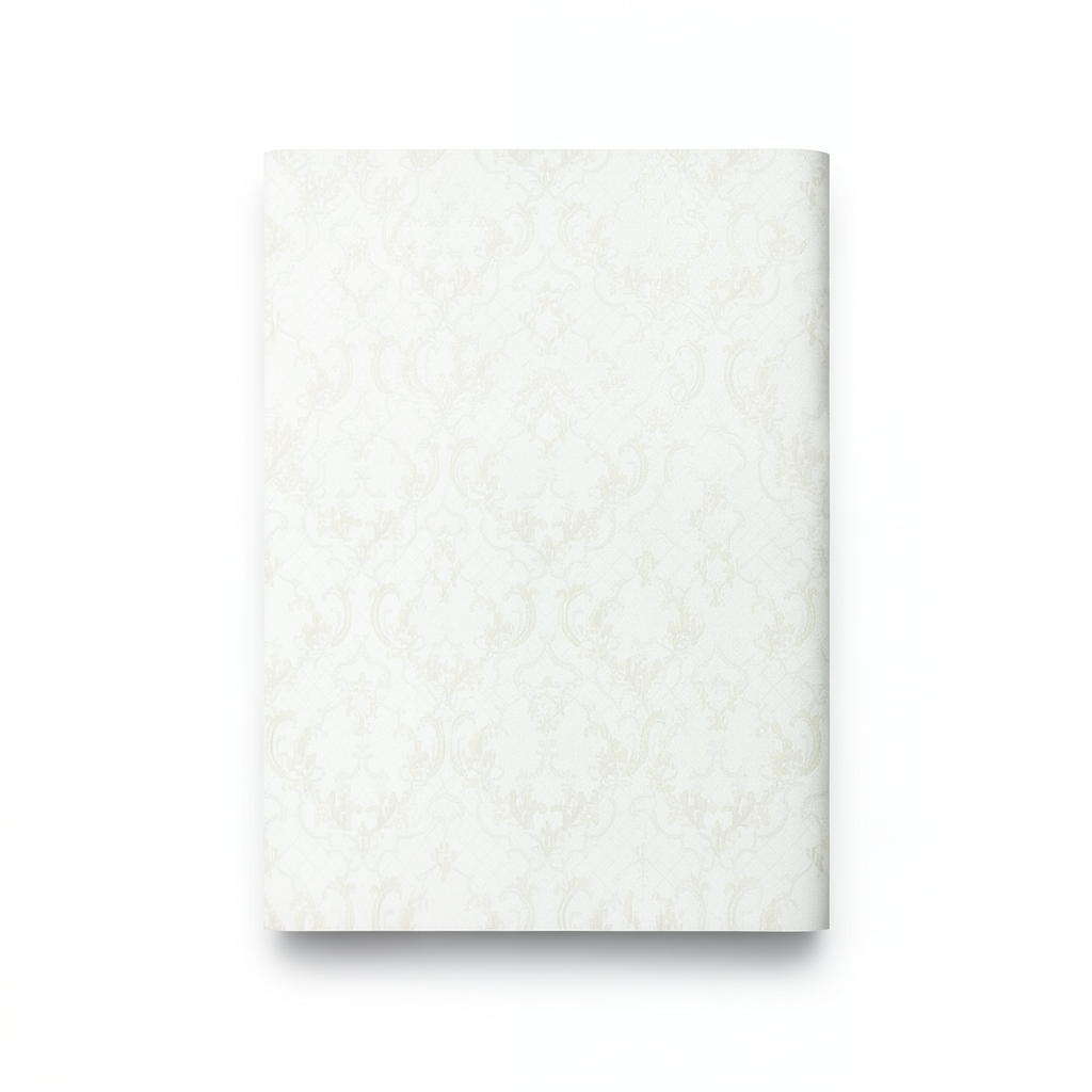 Italian Wallpaper 10m x 0.73m Off White, Model 27063