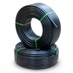 Al-Rajhi brand  HDPE Pipes PE 80 Pressure 10 Bar Outside Diameter 90 mm Thickness 6.7 mm Weight 1.77 kg / meter   
