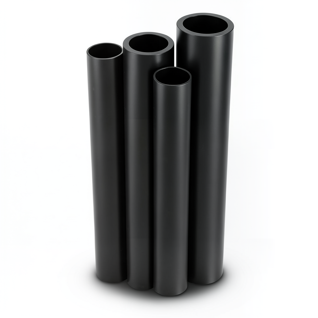 Al-Rajhi HDPE Pipes PE 100 Pressure 20 Bar Outside Diameter 630 mm Thickness 70.3 mm Black