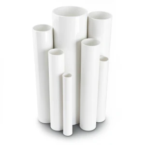 مواسير UPVC ضغط 12 بار قطر خارجي 75 مم سمك 3.9 مم لون أبيض