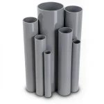 UPVC Pipes Nominal Pressure 12 Bar Outside Diameter 75 mm Thickness 3.9 mm Gray