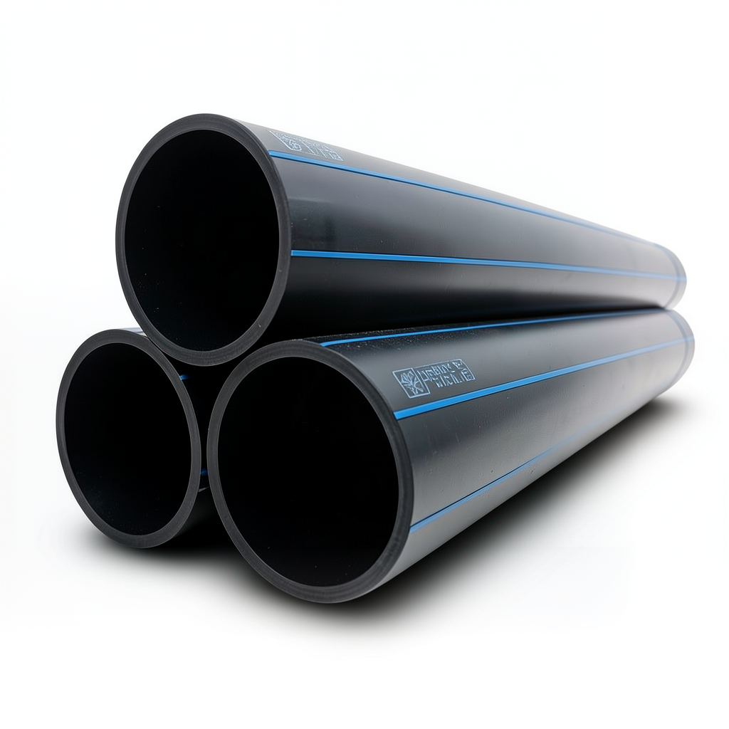 مواسير HDPE PE 100 ضغط 12.5 بار قطر خارجي 280 مم سمك 20.6 مم لون أسود | نيبروبلاست