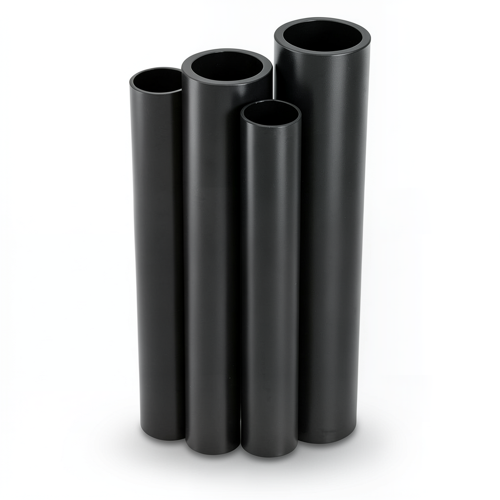 أنابيب HDPE الراجحي PE 80 ضغط 16 بار قطر خارجي 800 مم سمك 89.3 مم لون اسود