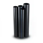 أنابيب HDPE PE 100 ضغط 20 بار قطر 800 مم سمك 89.3 مم لون أسود