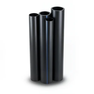 أنابيب HDPE PE 100 ضغط 20 بار قطر 800 مم سمك 89.3 مم لون أسود