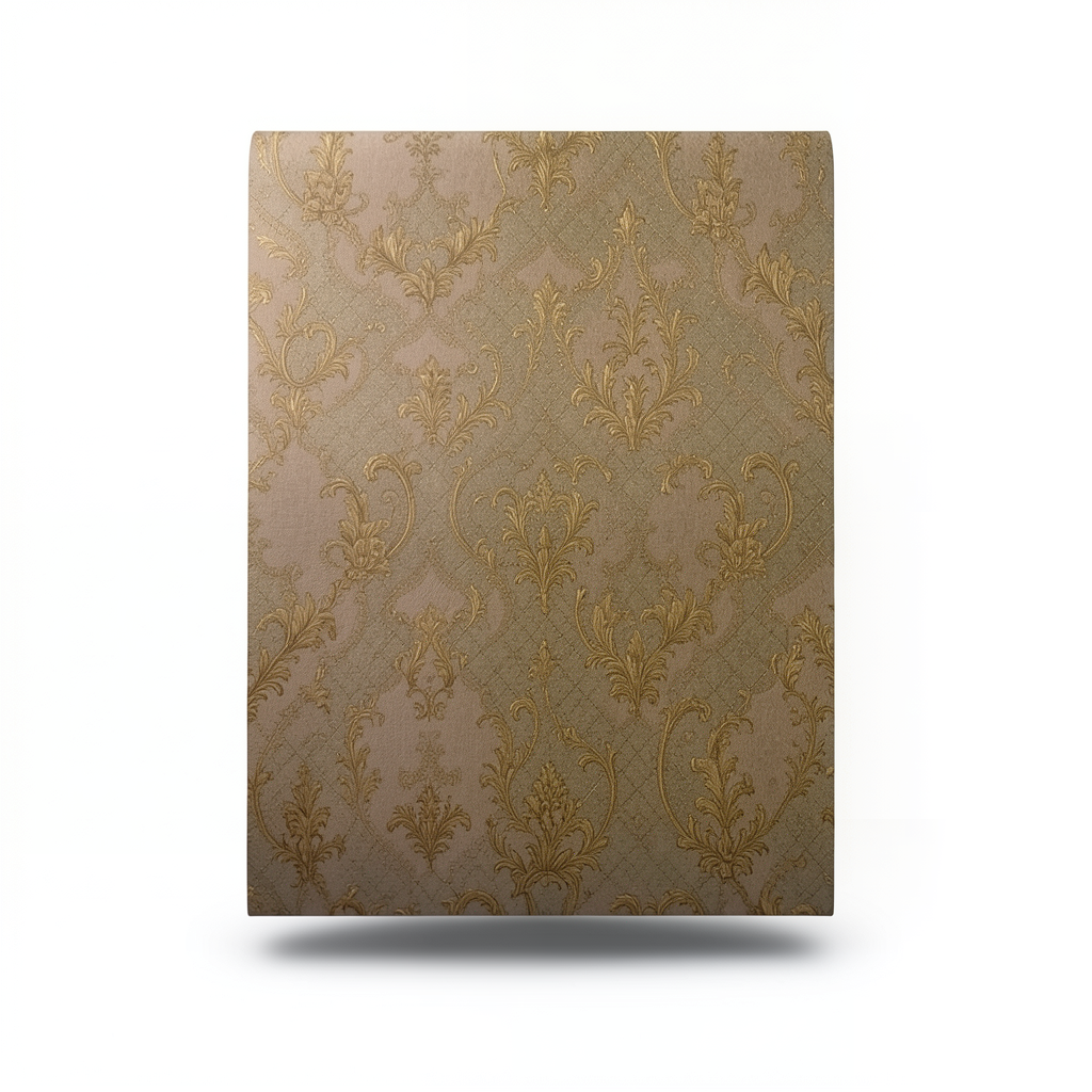 Italian Wallpaper Brown Color 10m x 0.73m, Model 27066