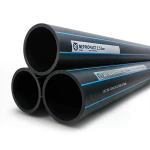 مواسير HDPE PE 100 ضغط 12.5 بار قطر خارجي 315 مم سمك 23.2 مم لون أسود | نيبروبلاست