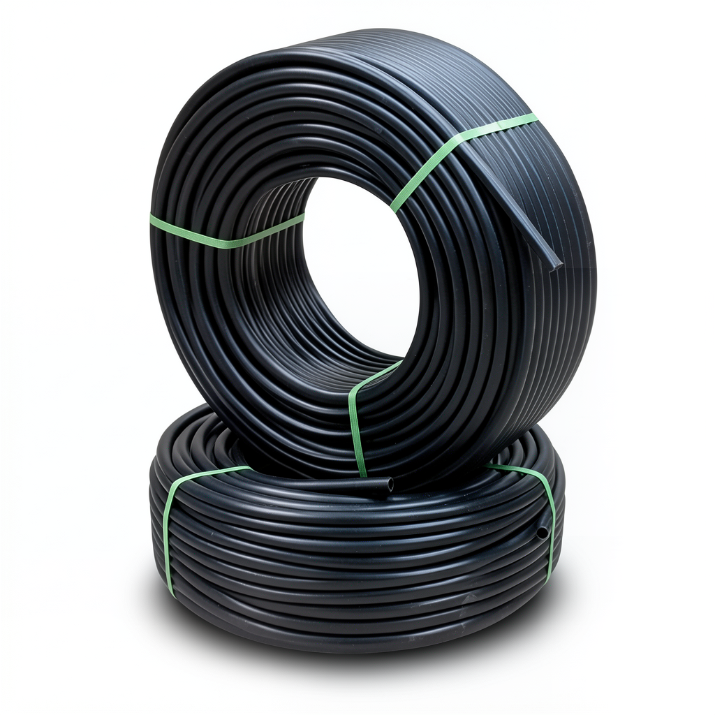 Al-Rajhi HDPE Pipes Pressure 6.1 kgf/cm² 1½ Inch Diameter 4.3 mm Thickness Black