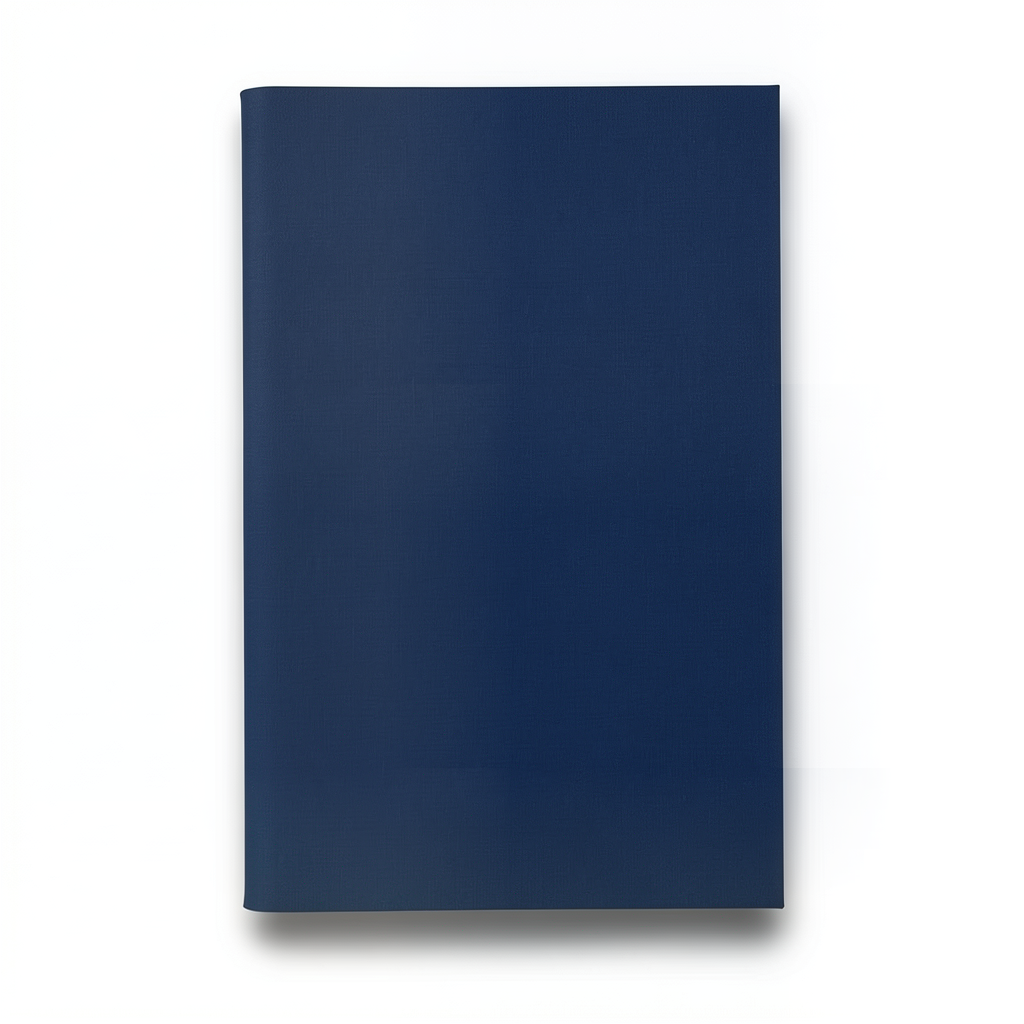 German Wallpaper 10 x 0.53 m Dark Blue Plain Design, Model 10393-44