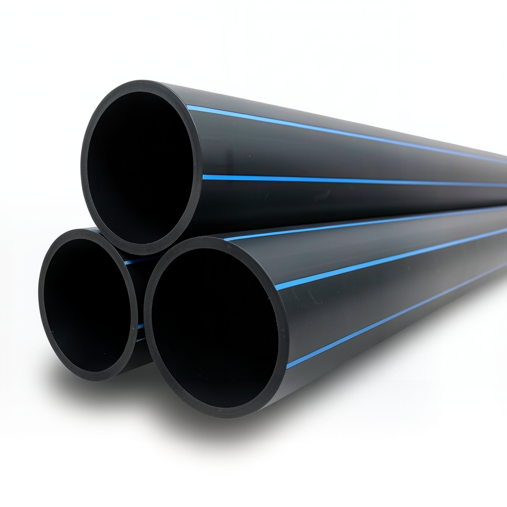 مواسير HDPE نيبروبلاست PE 100 ضغط 12.5 بار قطر خارجي 560 مم سمك 41.2 مم لون اسود | نيبروبلاست