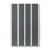 German Striped Wall Covering 10m x 0.53m Dark Gray, Model 467055 - Image 1