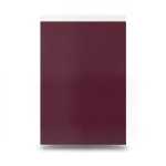 Plain Design Wallpaper 10x1.06 m Burgundy Color, Model 97208