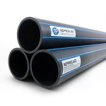 HDPE Pipes PE 100 Pressure 12.5 Bar Outside Diameter 630 mm Thickness 46.3 mm Black | NEPROPLAST