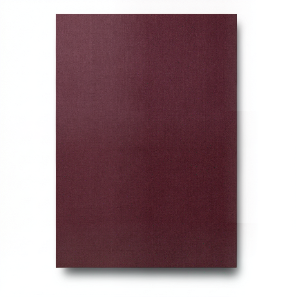 Plain Design Wallpaper Burgundy Color 10x1.06 m Italian, Model 97212