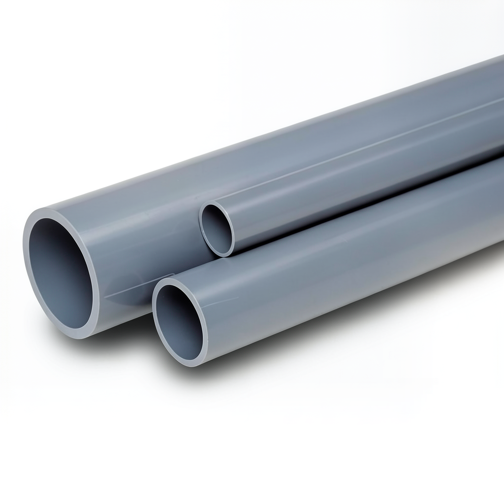 مواسير UPVC ضغط اسمي 12.5 بار قطر خارجي 63 مم سمك 3.8 مم