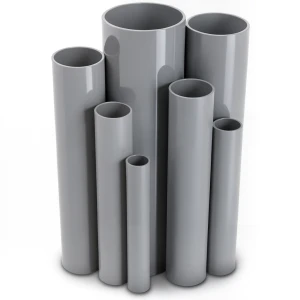 UPVC Pipes Pressure 16 Bar Outside Diameter 32 mm Thickness 2.4 mm Gray