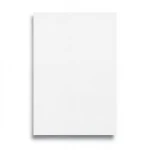 Plain Italian Design Wallpaper 10x1.06 m, White Color, Model 97217