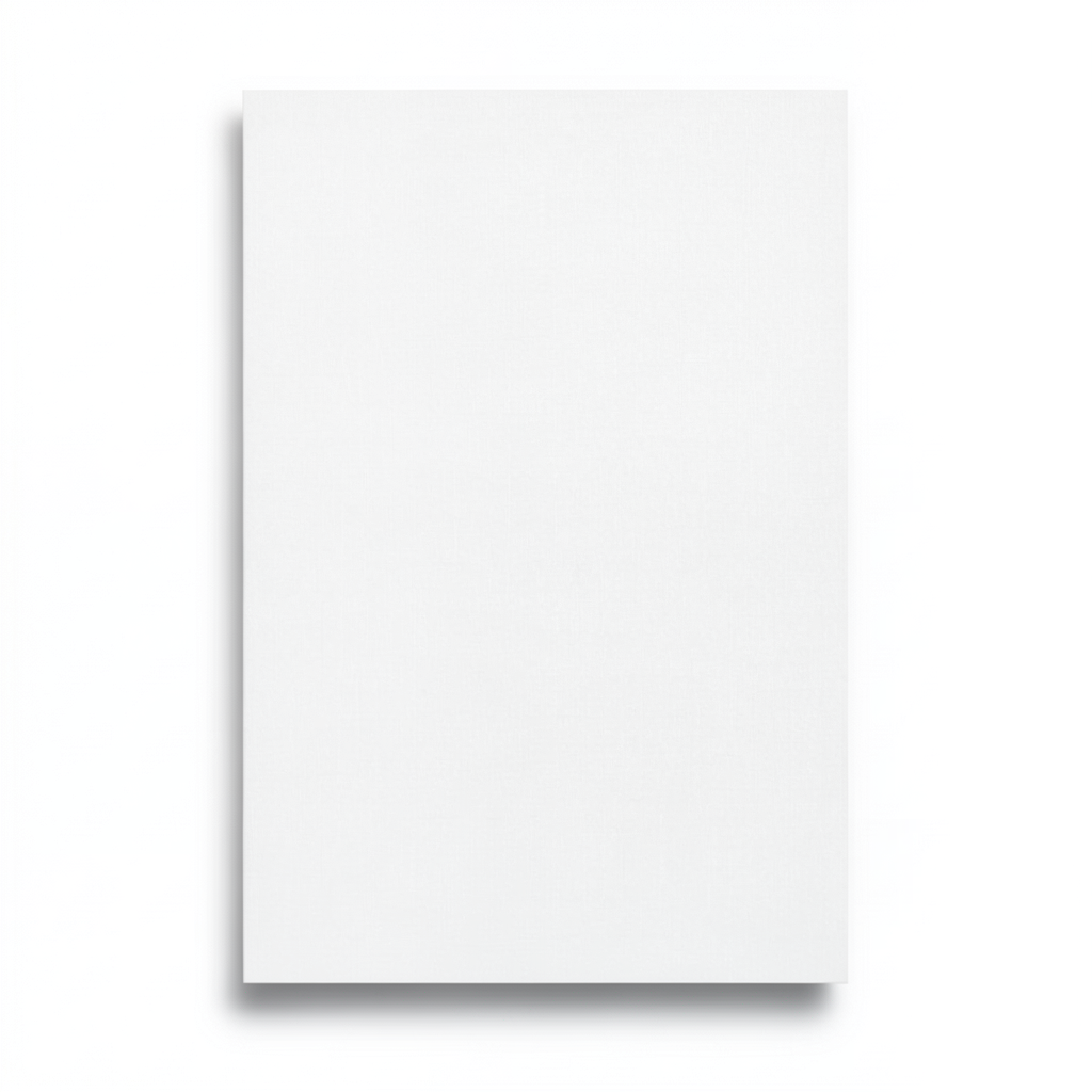 Plain Italian Design Wallpaper 10x1.06 m, White Color, Model 97217