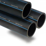 أنابيب HDPE السعودى  PE 100 ضغط 10 بار قطر خارجي 75 مم سمك 4.5 مم لون اسود