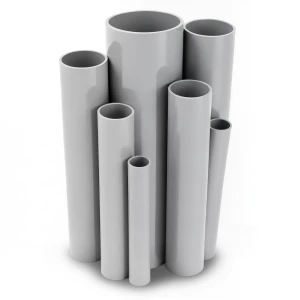 UPVC Pipes Nominal Pressure 16 Bar Outside Diameter 40 mm Thickness 3 mm Gray
