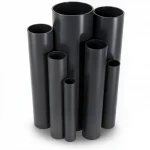 UPVC Pipes Modern Technology Nominal Pressure 16 Bar Outside Diameter 125 mm Thickness 9.3 mm Black Colour