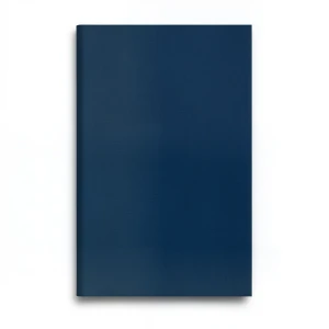 German Wallpaper 10 x 0.53 m Dark Blue Plain Design, Model 10393-44