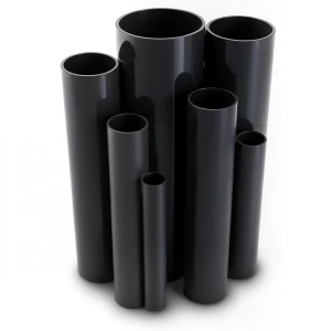 UPVC Pipes Nominal Pressure 10 Bar Outside Diameter 40 mm Thickness 1.9 mm Black