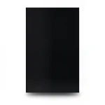 German Wallpaper Plain Design 10 x 0.53 m, Black Color