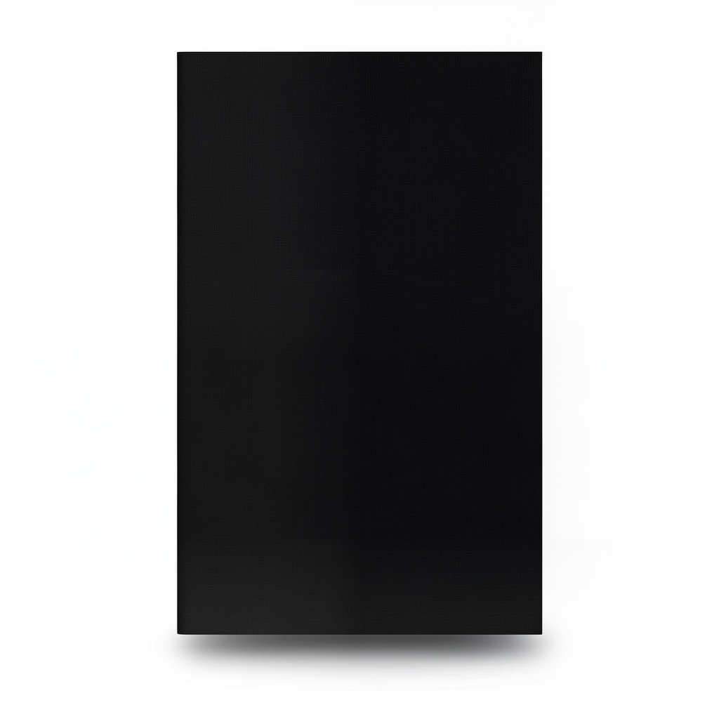 German Wallpaper Plain Design 10 x 0.53 m, Black Color