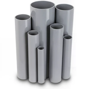 UPVC Pipes Nominal Pressure 10 Bar Outside Diameter 63 mm Thickness 3 mm Gray